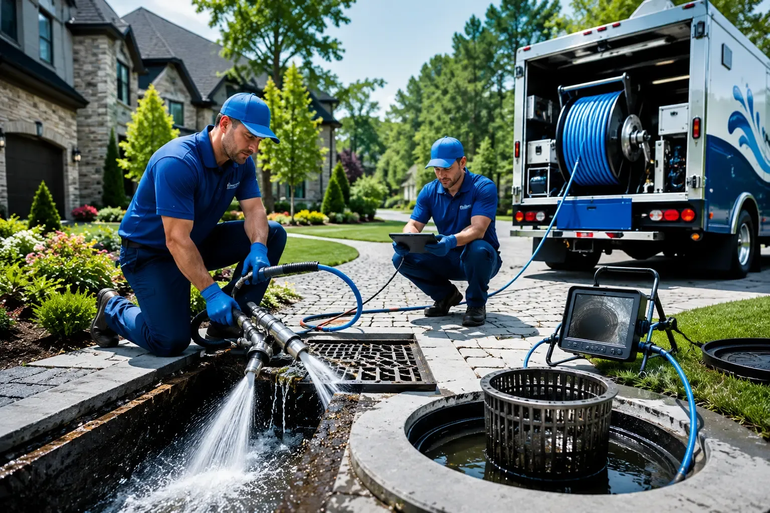 Local outdoor drain cleaning professionals in Clear Creek, WV