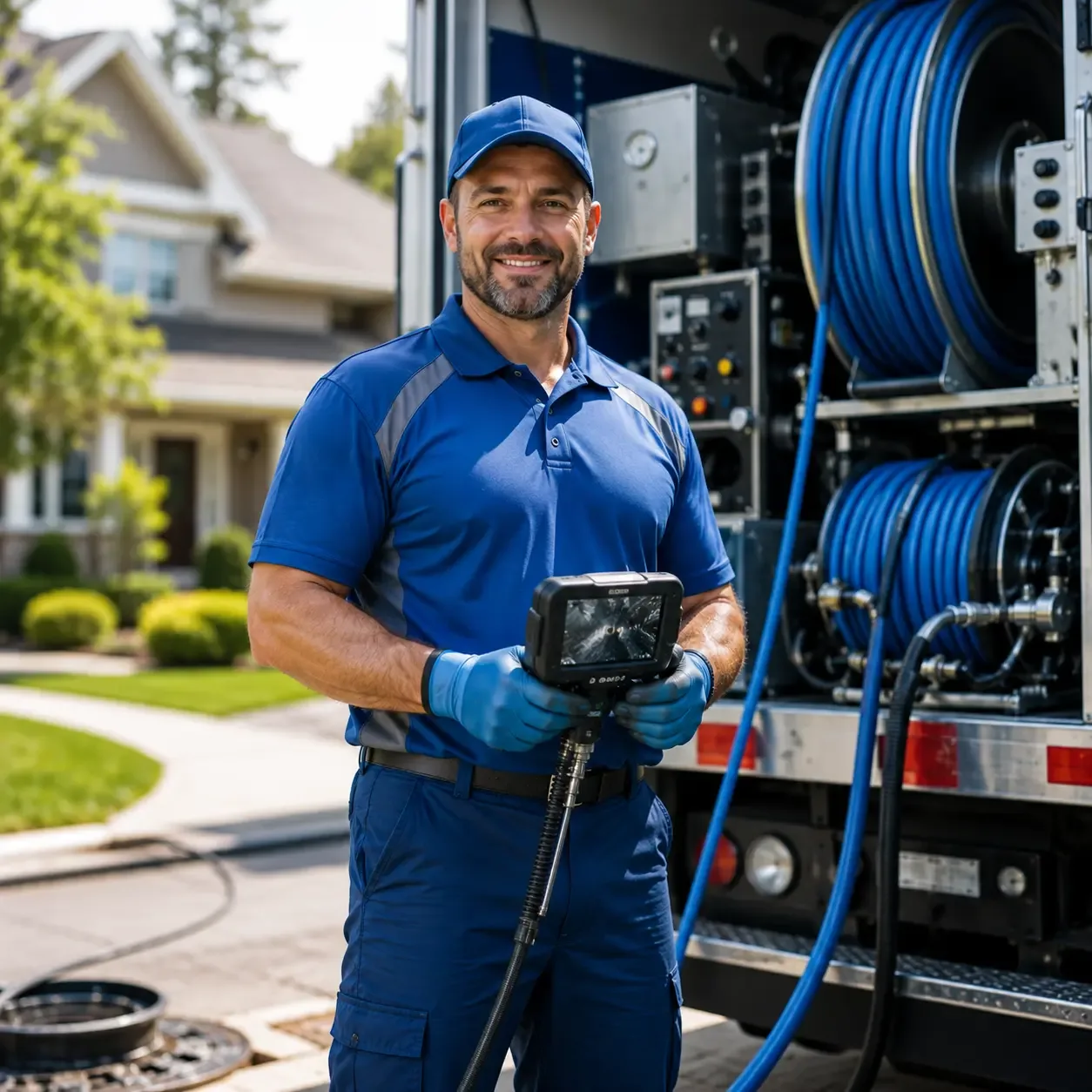 Local outdoor drain cleaning specialists in Clear Creek, WV